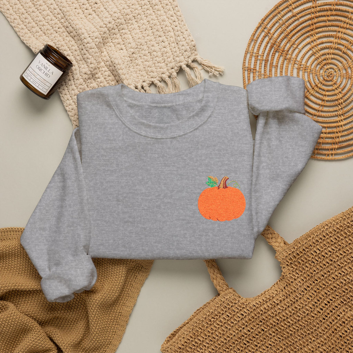 Pumpkin Crewneck Sweatshirt