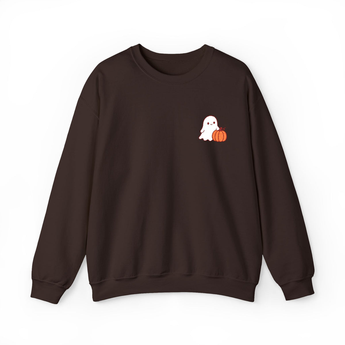 Ghost & Pumpkin Crewneck Sweatshirt