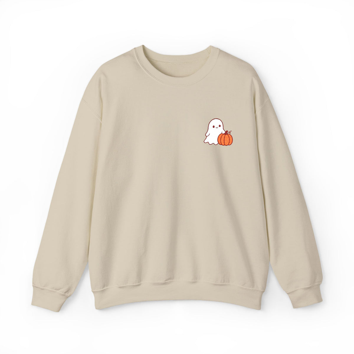 Ghost & Pumpkin Crewneck Sweatshirt