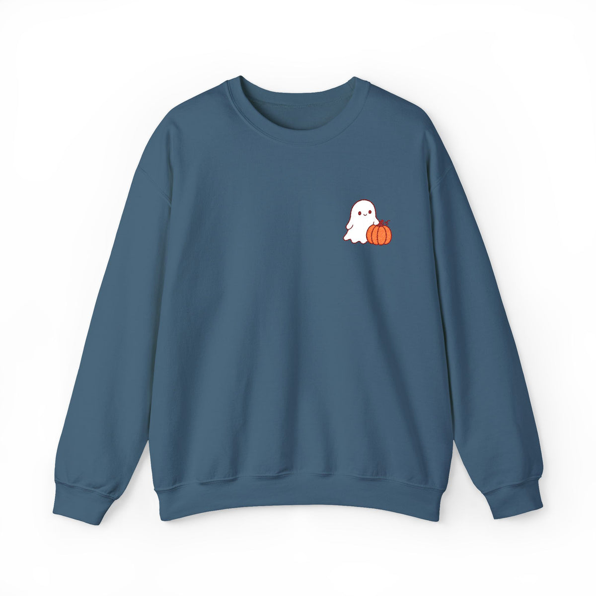 Ghost & Pumpkin Crewneck Sweatshirt