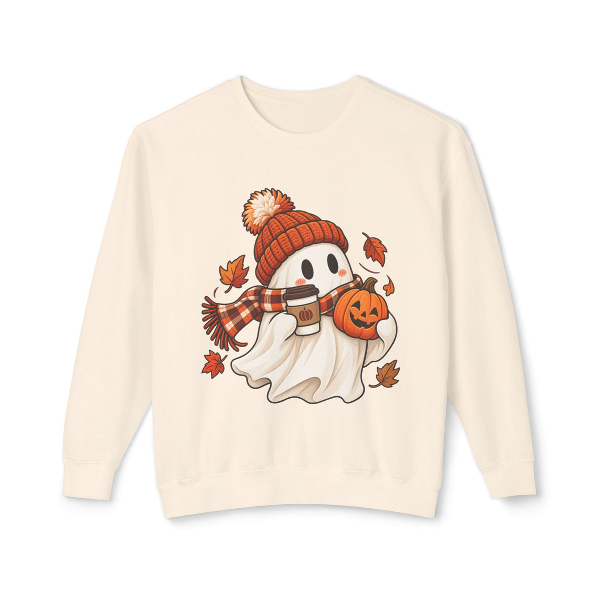Pumpkin & Scarf Fall Crewneck