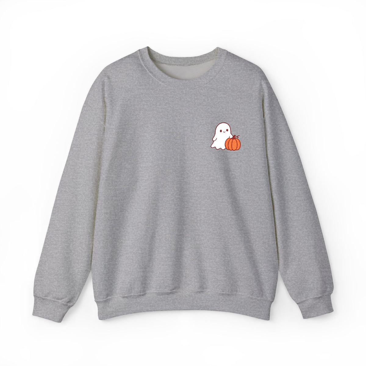 Ghost & Pumpkin Crewneck Sweatshirt