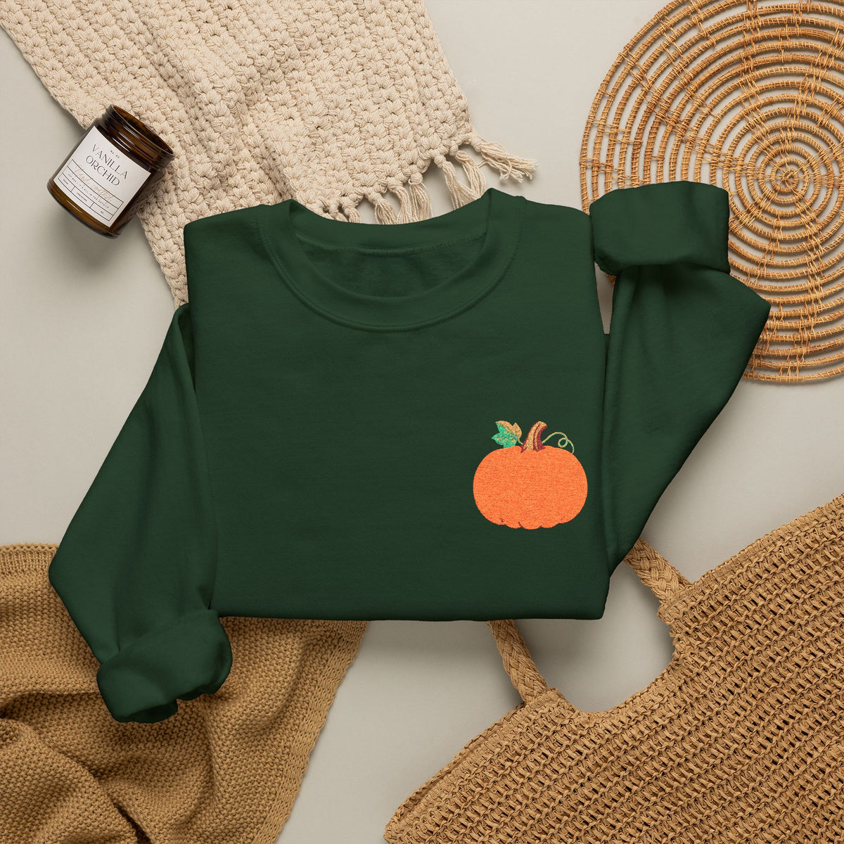 Pumpkin Crewneck Sweatshirt
