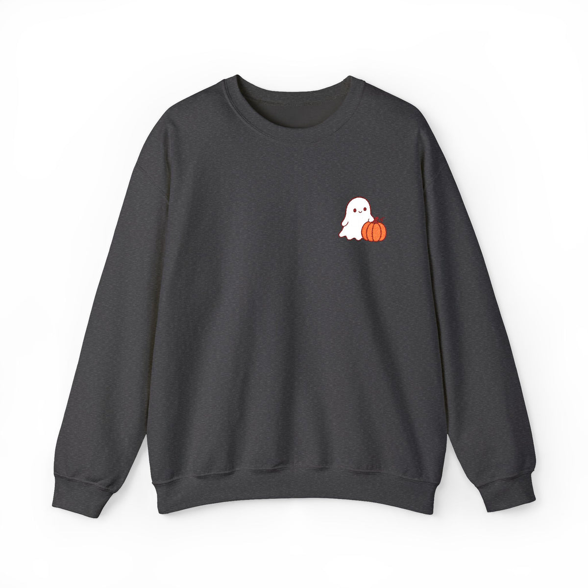 Ghost & Pumpkin Crewneck Sweatshirt