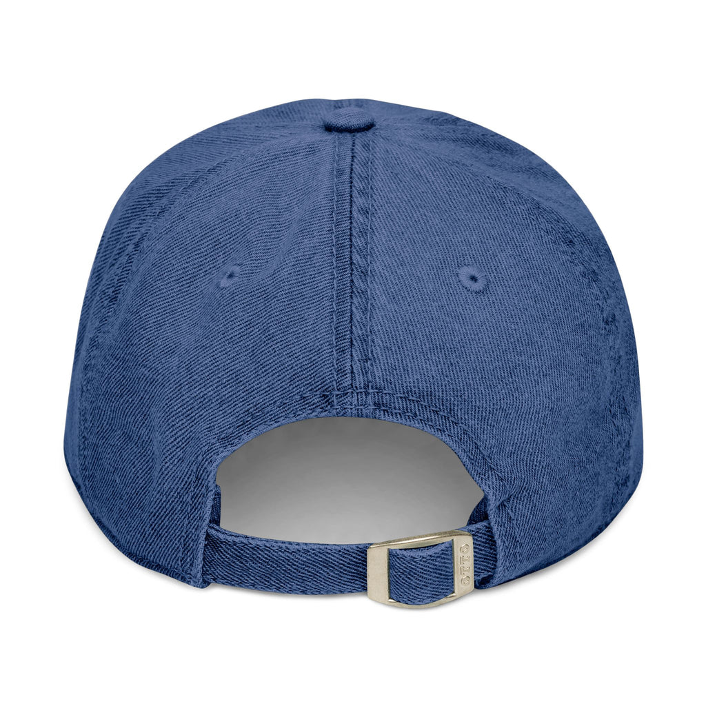 Embroidered Fall Maple Leaf Denim Hat