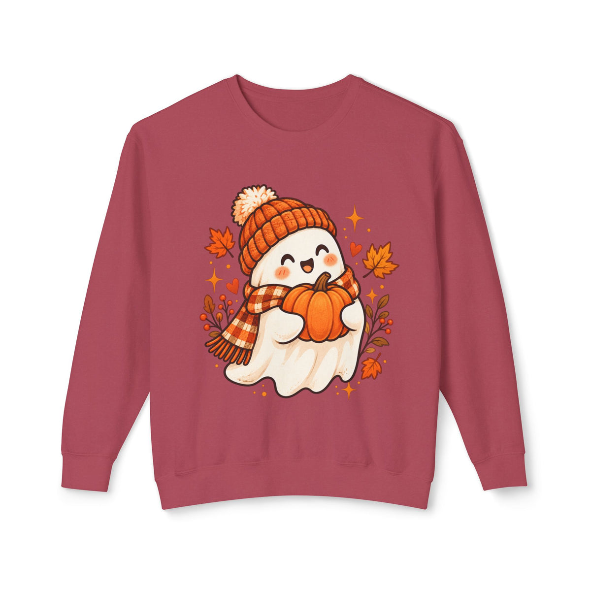 Pumpkin & Scarf Ghost Sweatshirt