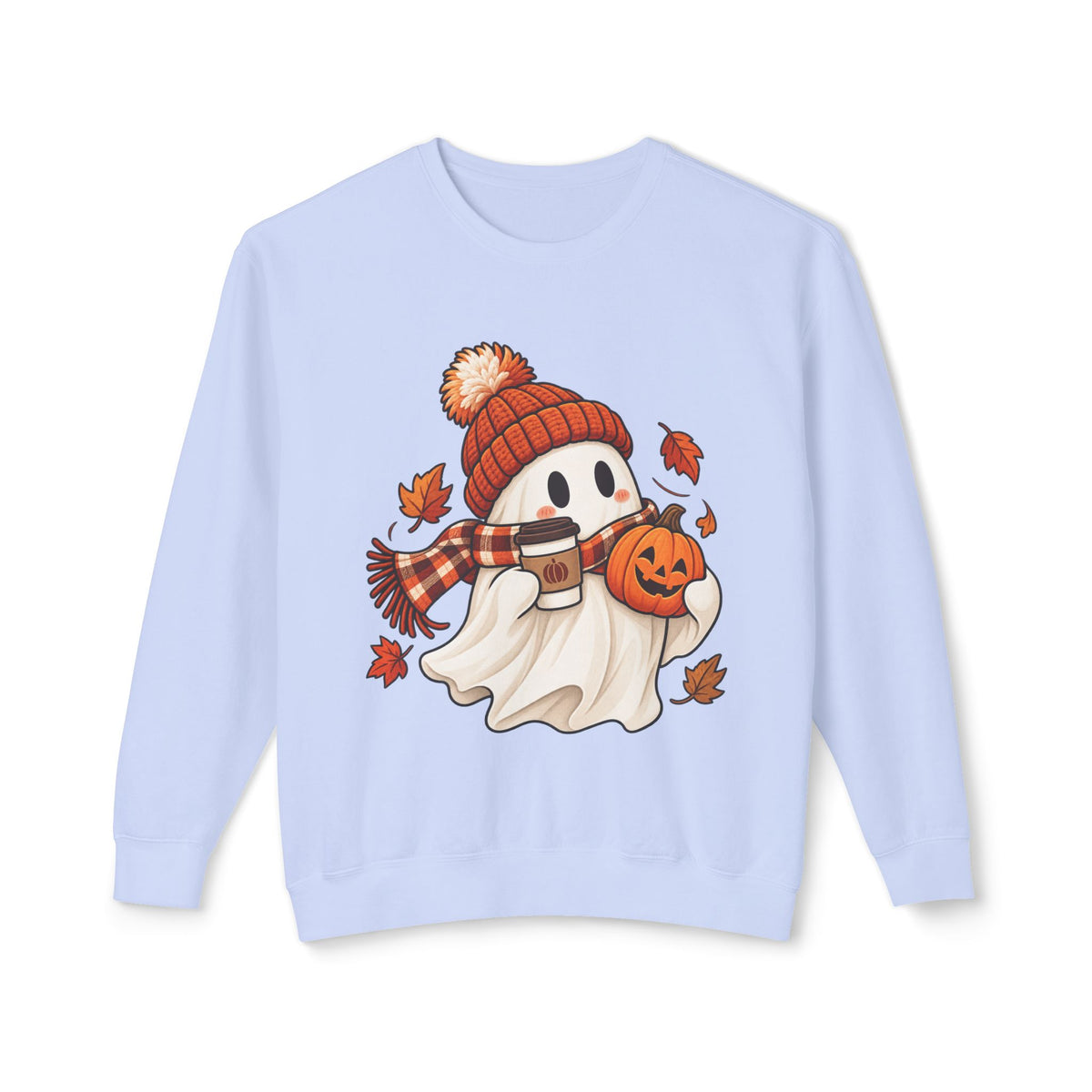 Pumpkin & Scarf Fall Crewneck