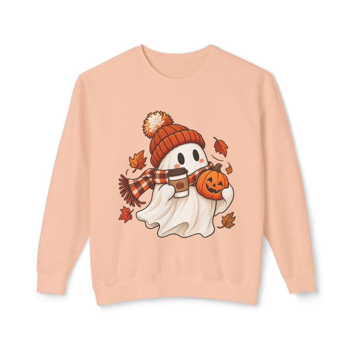 Pumpkin & Scarf Fall Crewneck