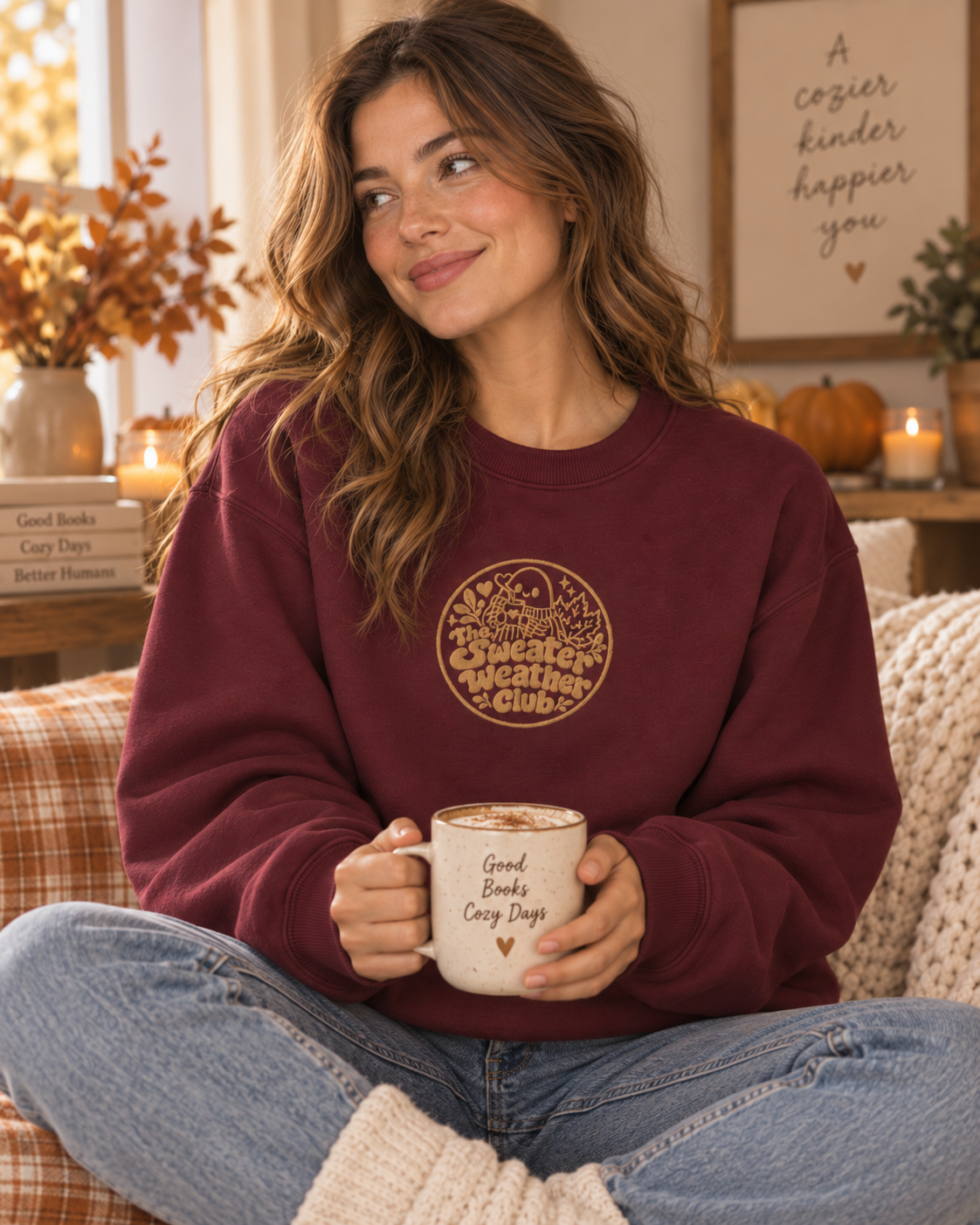 Sweater Weather Club Crewneck Sweatshirt