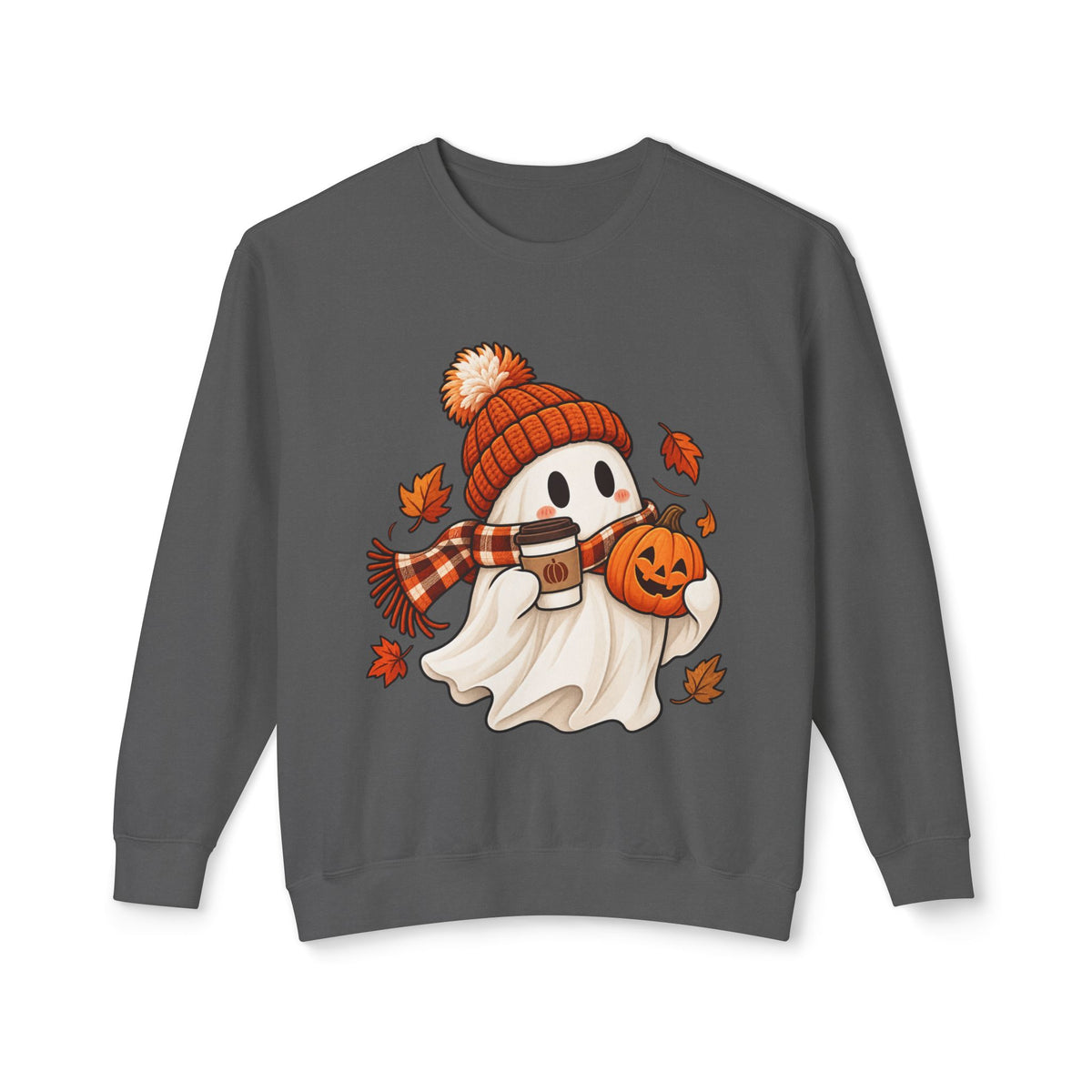 Pumpkin & Scarf Fall Crewneck