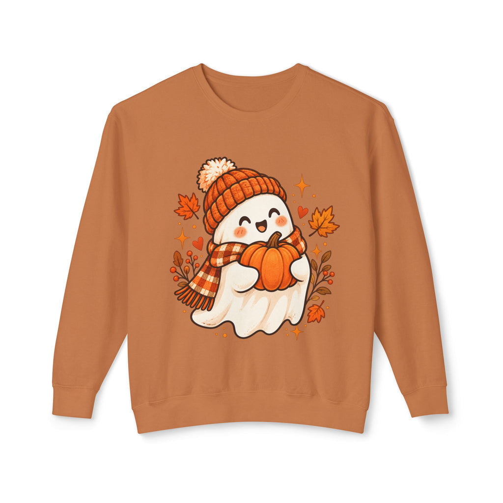 Pumpkin & Scarf Ghost Sweatshirt
