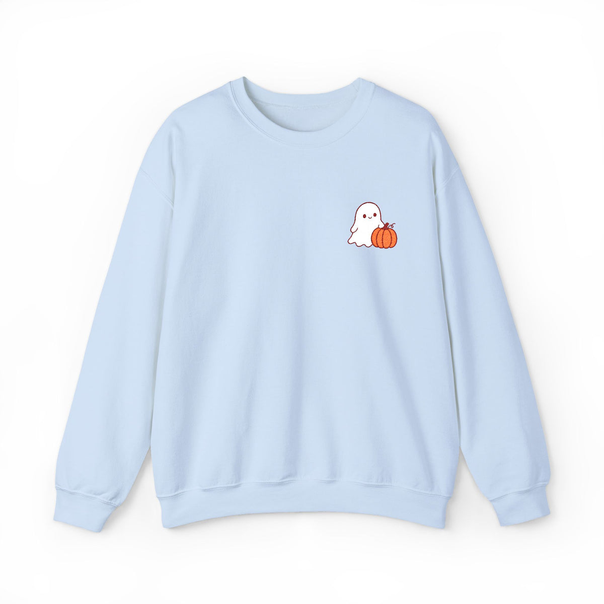 Ghost & Pumpkin Crewneck Sweatshirt