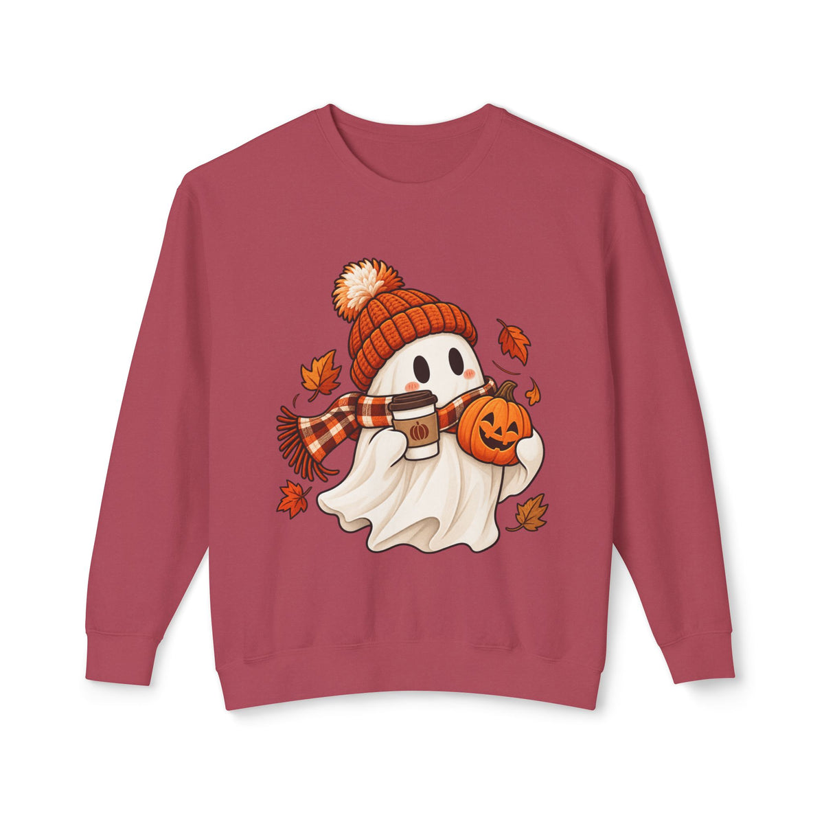 Pumpkin & Scarf Fall Crewneck