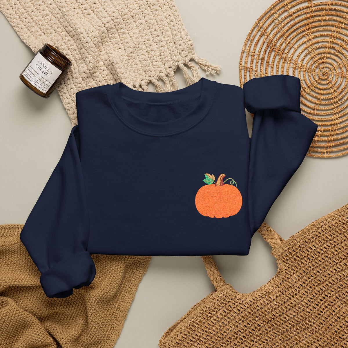 Pumpkin Crewneck Sweatshirt