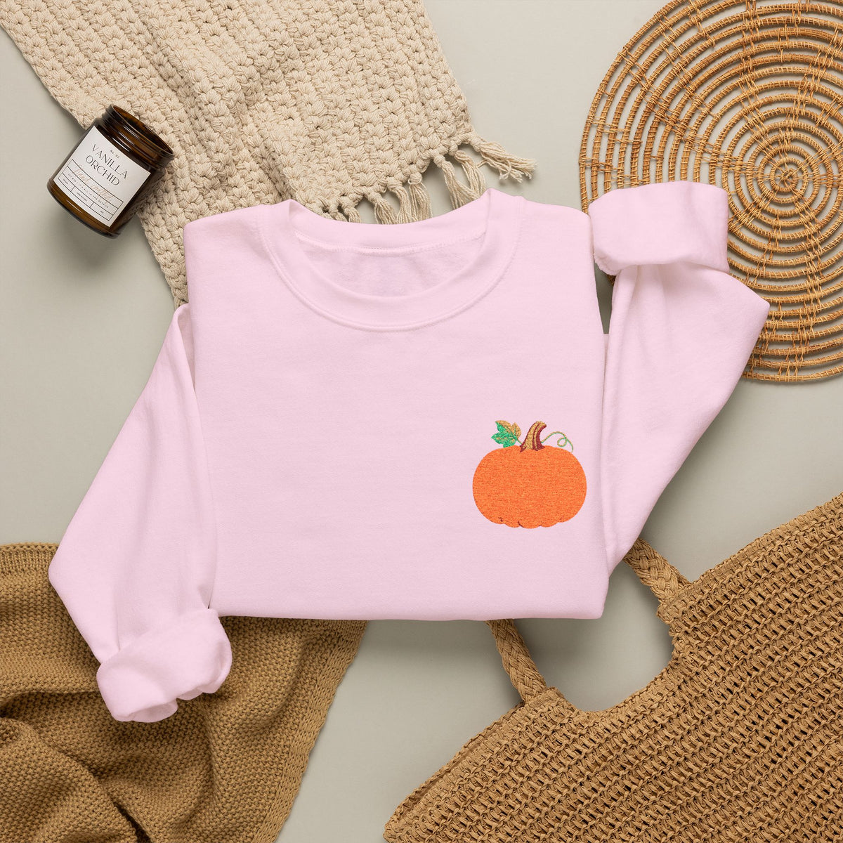 Pumpkin Crewneck Sweatshirt