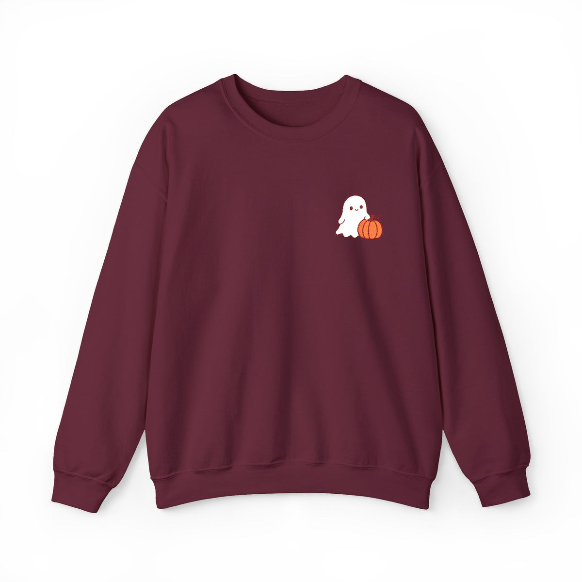 Ghost & Pumpkin Crewneck Sweatshirt