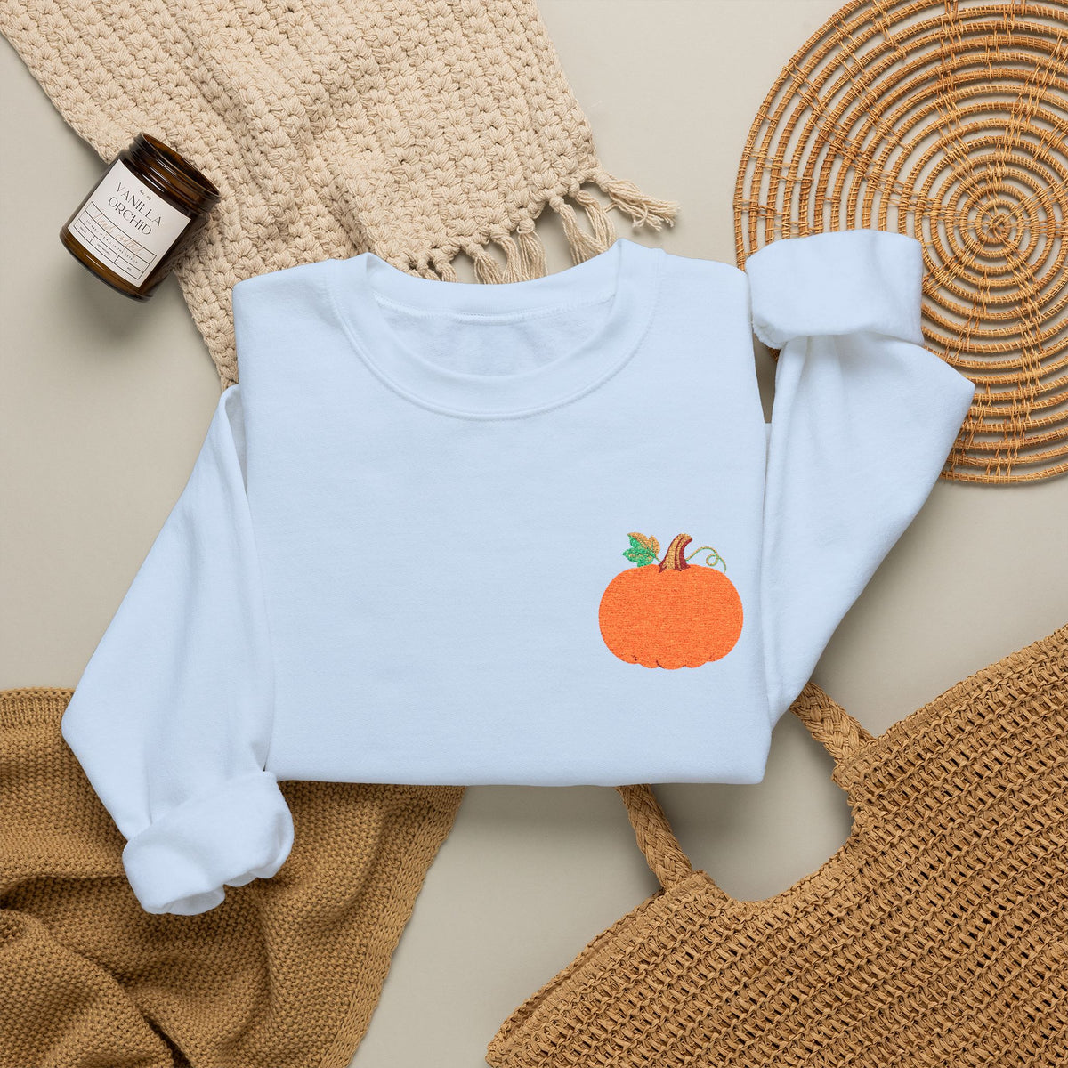 Pumpkin Crewneck Sweatshirt