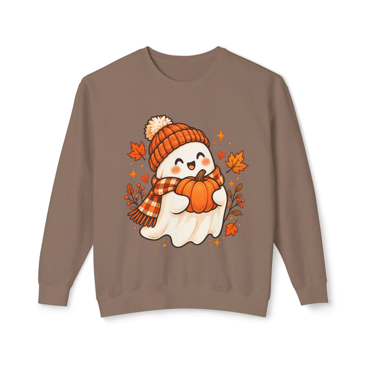 Pumpkin & Scarf Ghost Sweatshirt