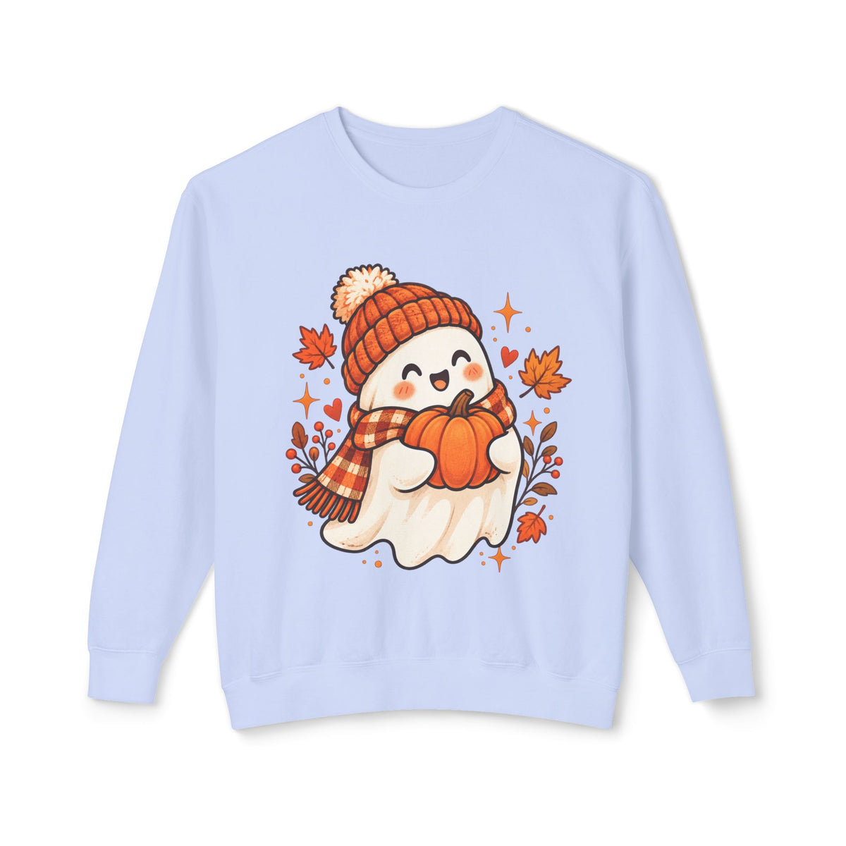 Pumpkin & Scarf Ghost Sweatshirt