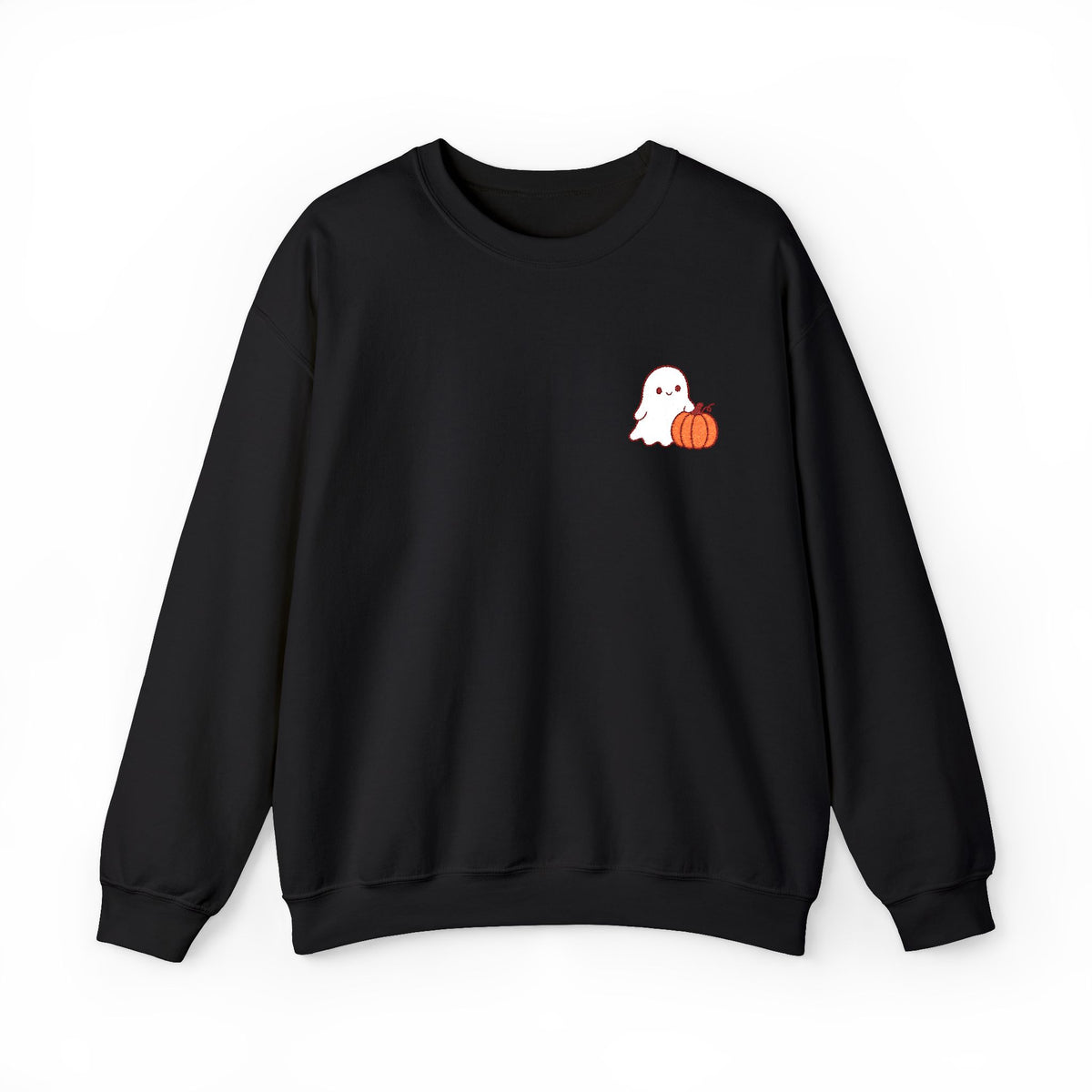 Ghost & Pumpkin Crewneck Sweatshirt