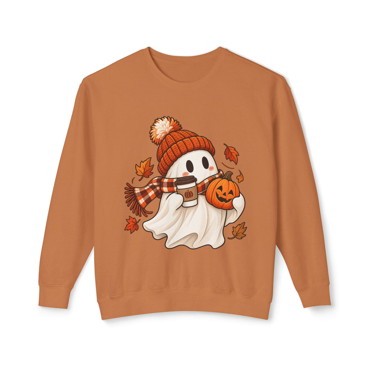 Pumpkin & Scarf Fall Crewneck