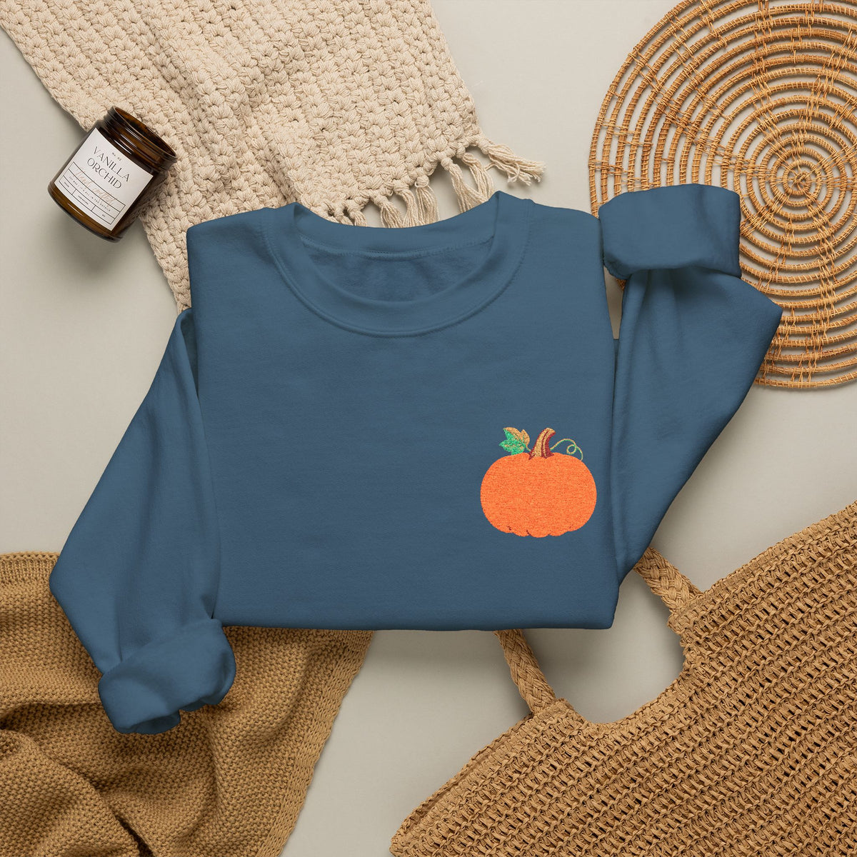 Pumpkin Crewneck Sweatshirt
