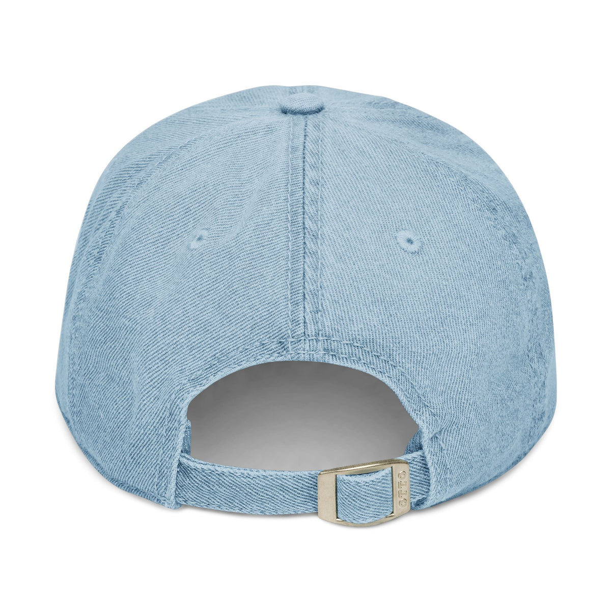 Embroidered Fall Maple Leaf Denim Hat